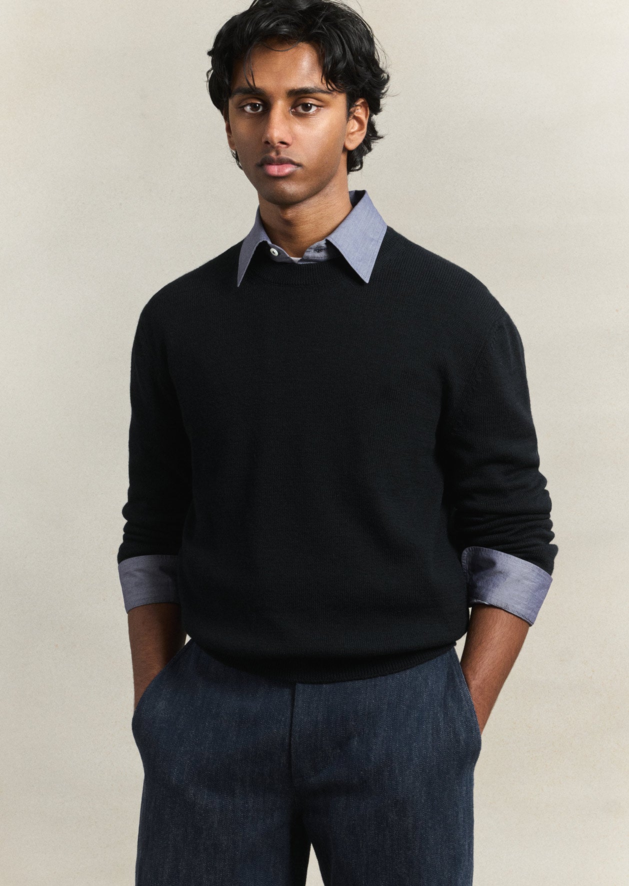 Long sleeve knit