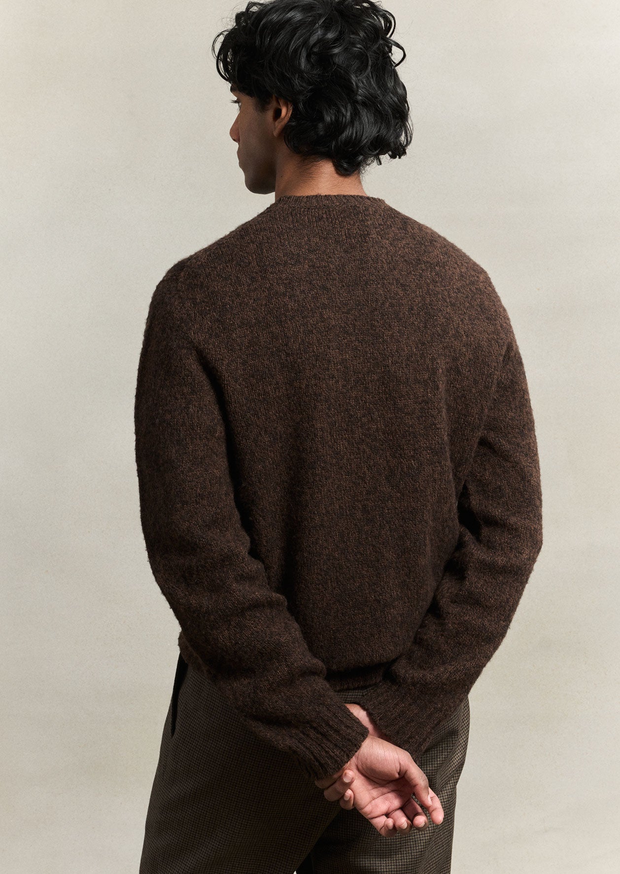 Shaggy sheep jumper