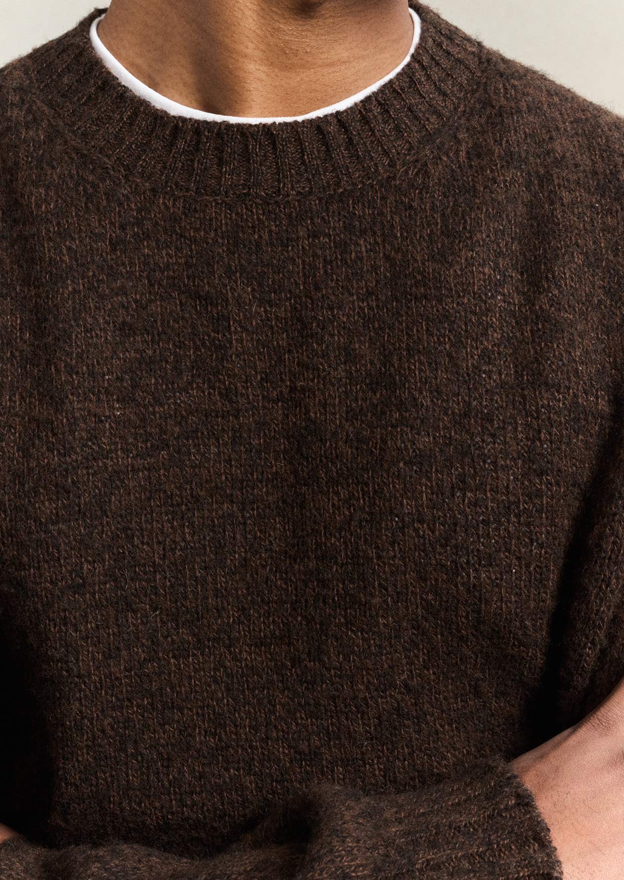 Shaggy sheep jumper