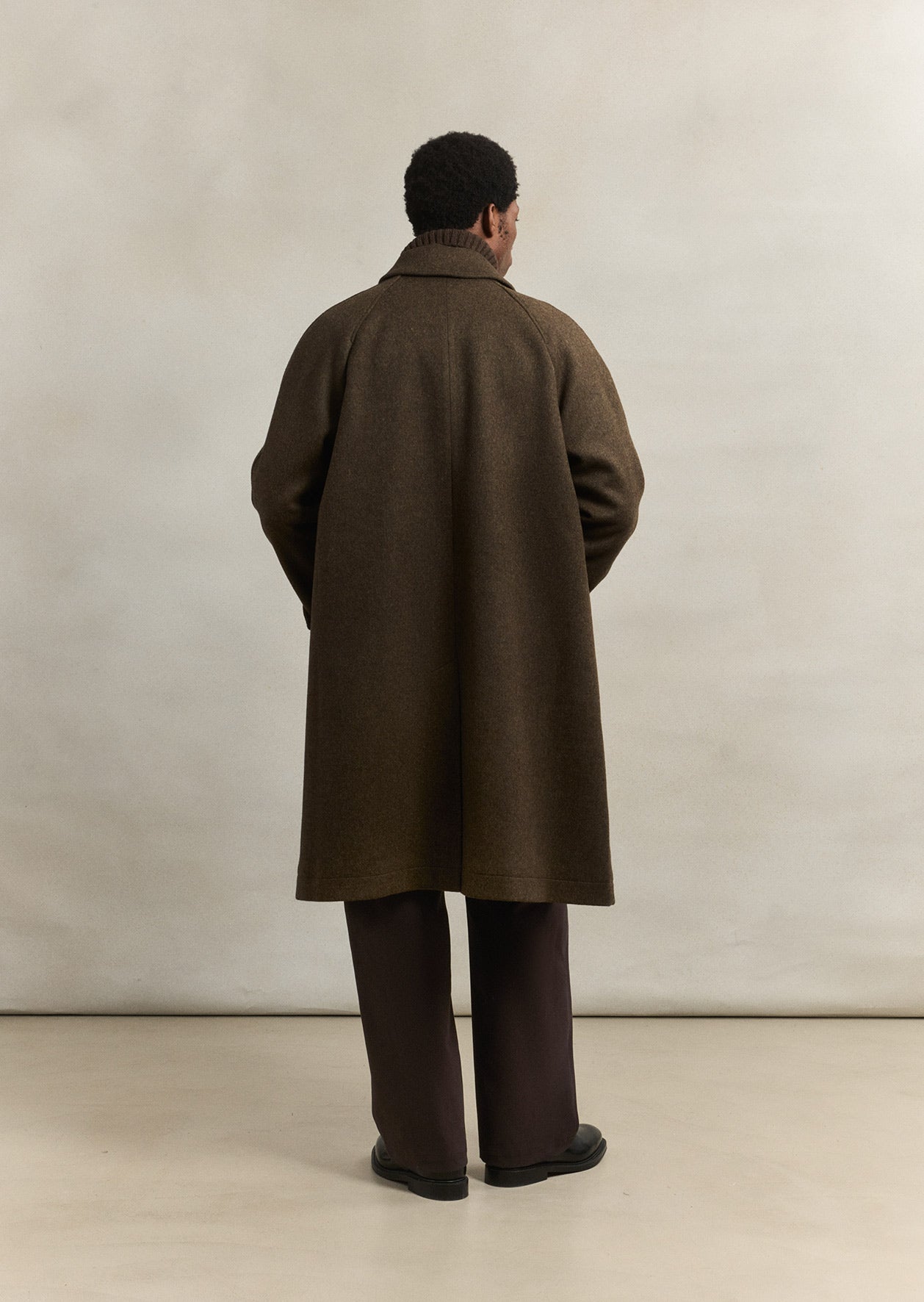 Manteau raglan parisien