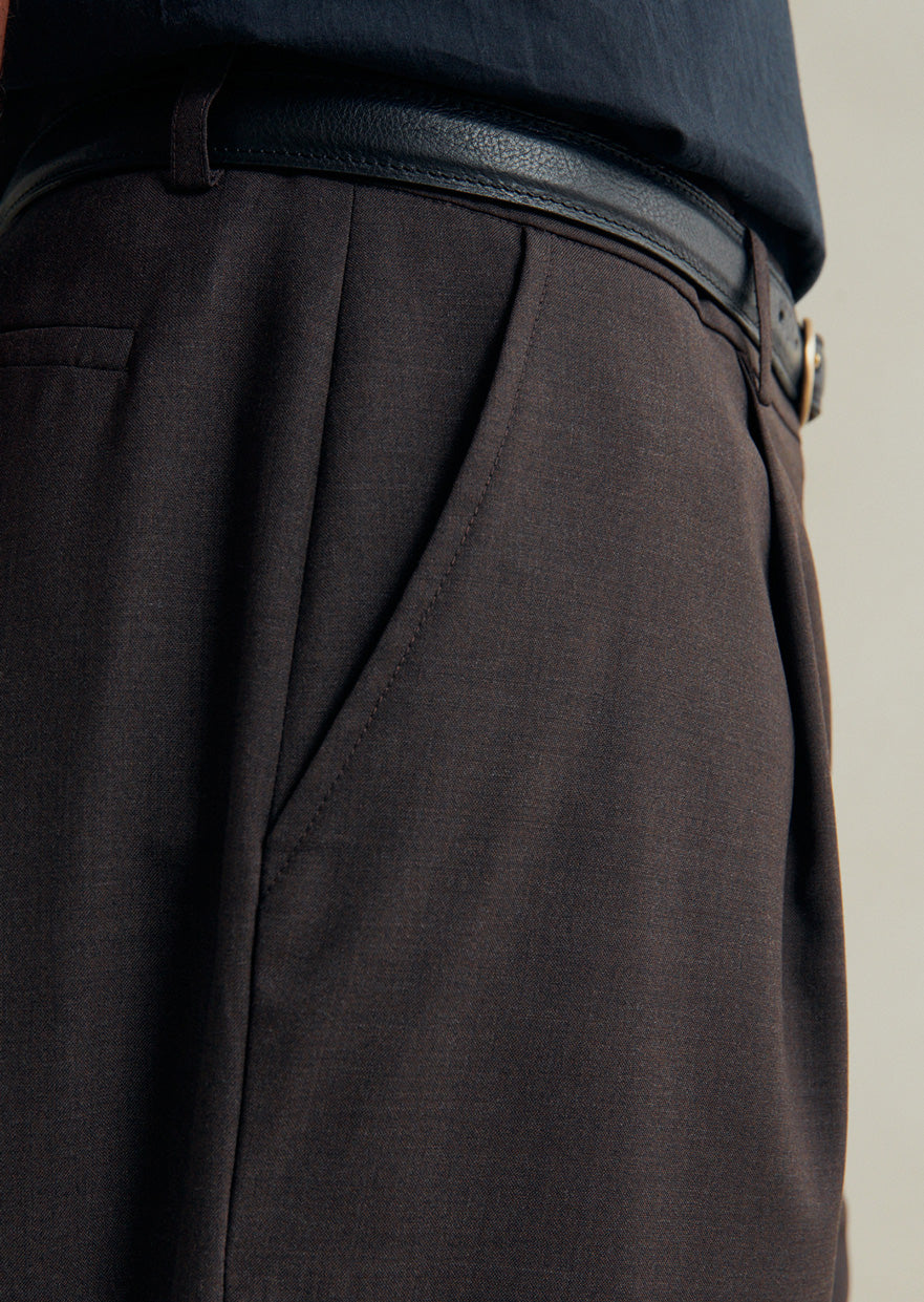 Pantalon à pince