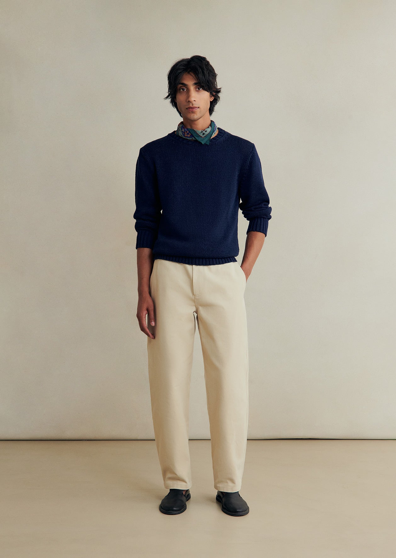 Pullover Col Rond Ample