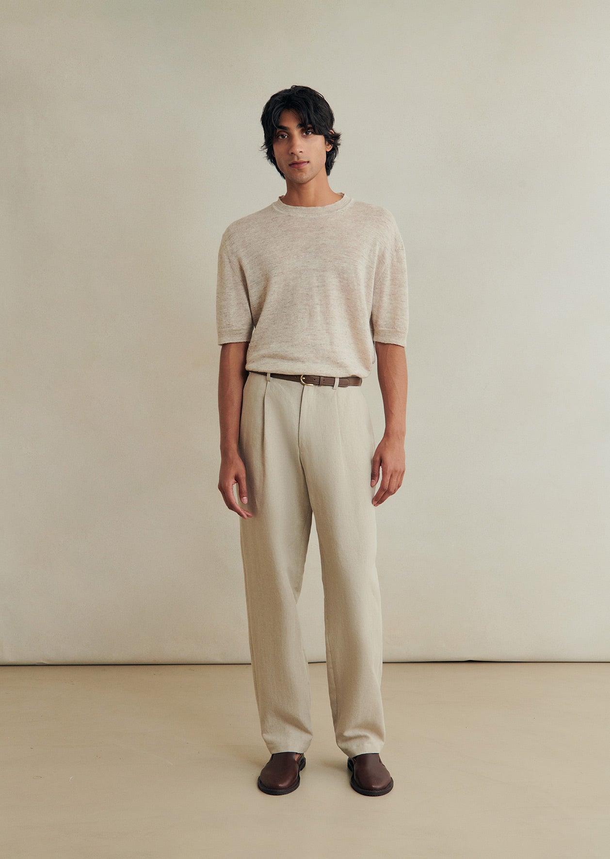 One Pleat Trousers