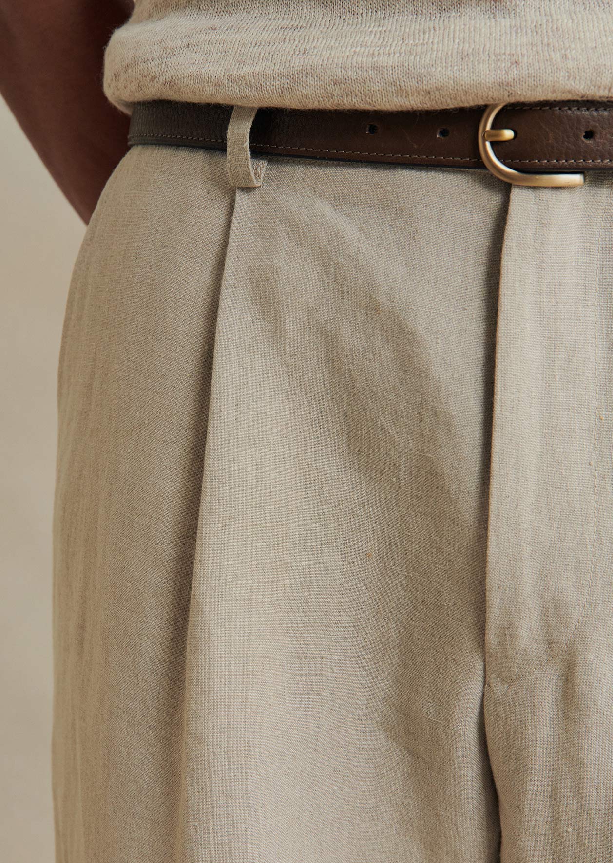 One Pleat Trousers