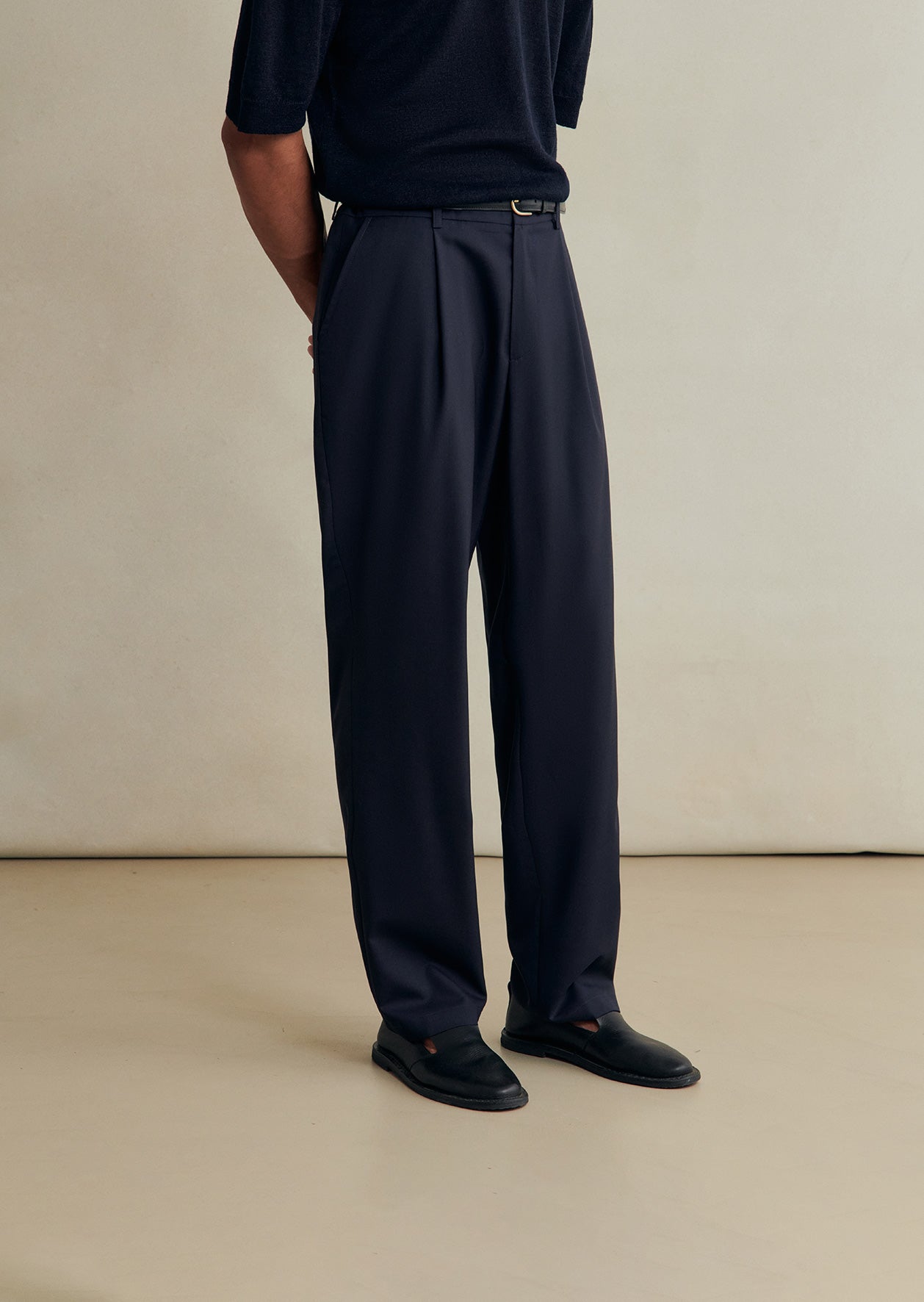 Pantalon à pince