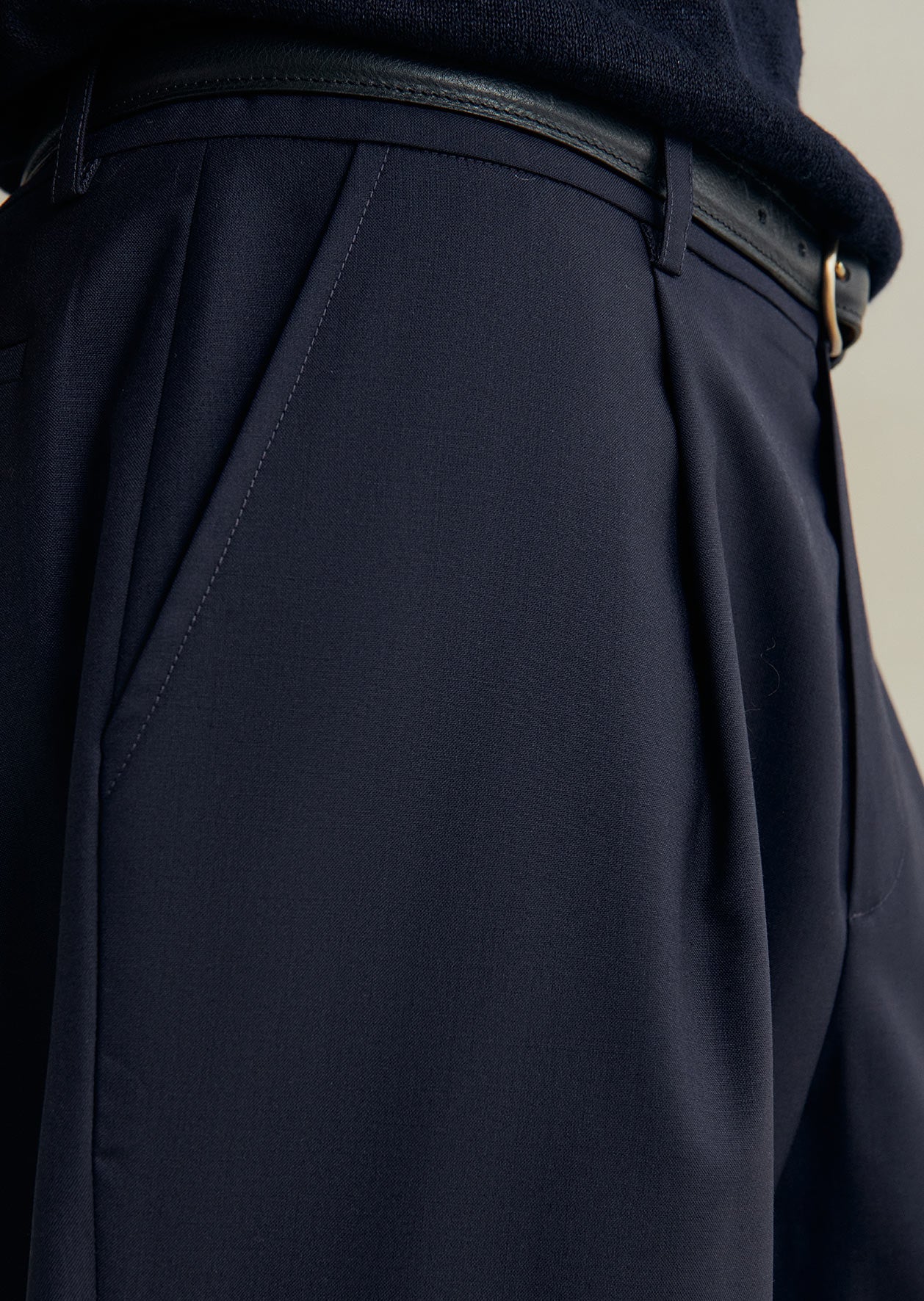 Pantalon à pince