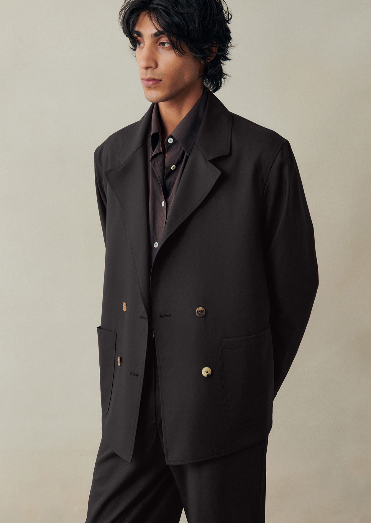 Veste croisée