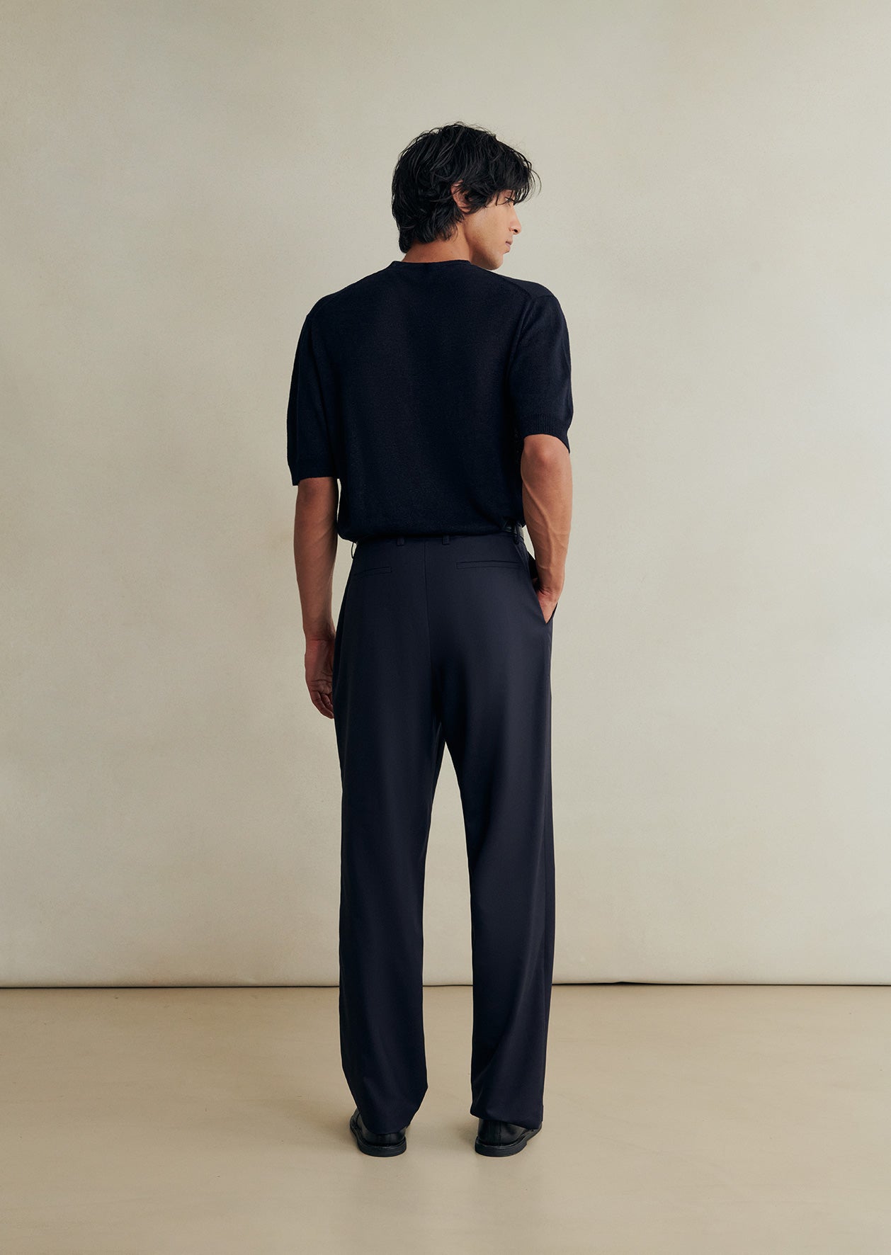 Pantalon à pince